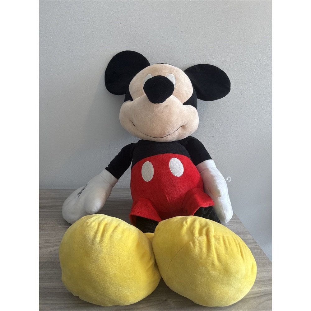Disney Baby Jumbo Mickey Mouse Plush Stuffed Animal 36" Large